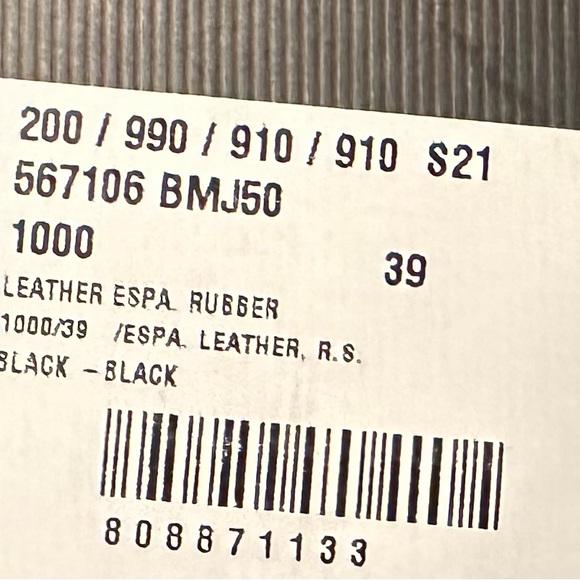 NIB Gucci Black Espadrille size 39 - Picture 10 of 10